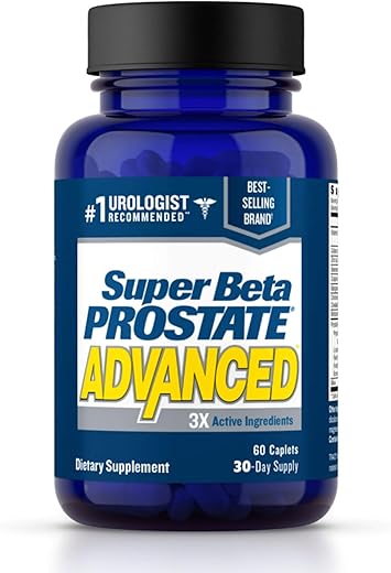 SUPER BETA PROSTATE - Suplemento Avançado para Próstata em Homens – Reduza idas ao banheiro, melhore o sono, apoie a saúde urinária