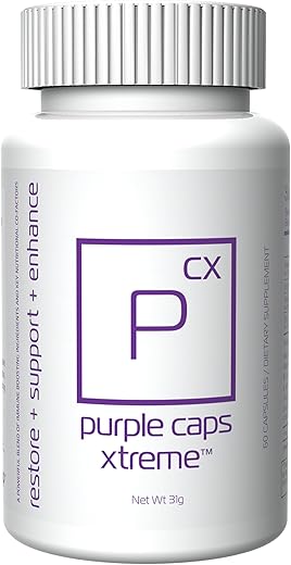 bhip - BHIP Global Purple Caps Xtreme – Antioxidantes Poderosos – 60 Cápsulas/Embalagem – Vitaminas