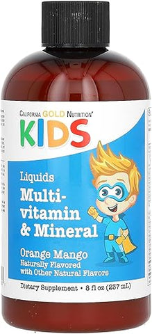 Multivitamínico Líquido de Alta Qualidade – 500ml - California Gold Nutrition