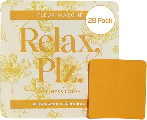 Fleur Marché - Fleur Marche Relax, Plz Adesivo Botânico – Calmante | 10g