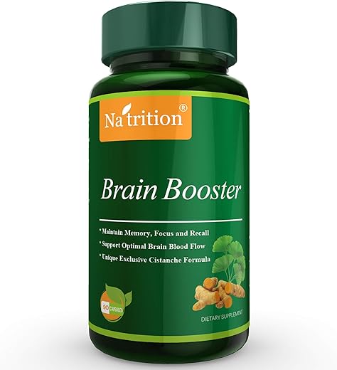 Na'trition - Fórmula Científica de Nutrição Herbal para Melhorar o Foco e a Memória – Potencializador Cerebral