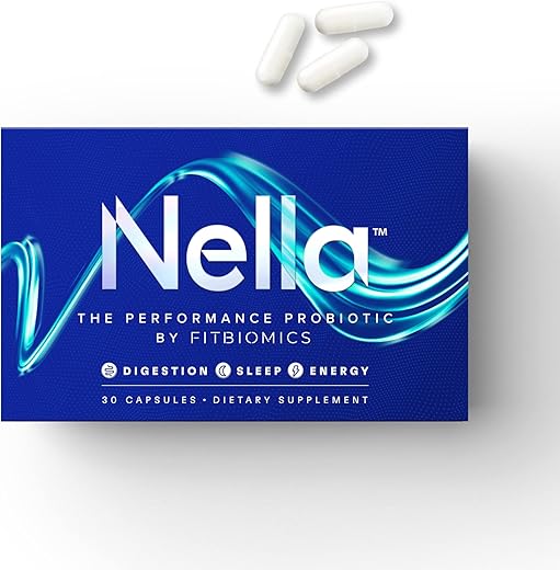 FITBIOMICS - Nella – Suplemento para Saúde Intestinal Feminina – 60 cápsulas