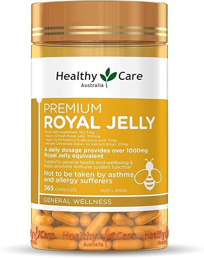 Royal Jelly 1000 – 365 Cápsulas – Suplementos da Austrália – Cuidados Saudáveis - Healthy Care