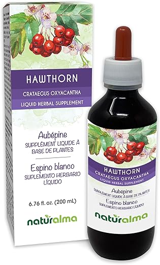 Tintura de Crataegus oxyacantha (Espinheiro Branco) – 200 ml Extrato Líquido em Gotas – Vegano - Naturalma