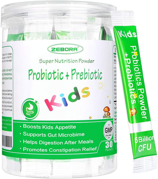 Kids Probiótico – Reforço Imunológico para Crianças – 30g - ZEBORA