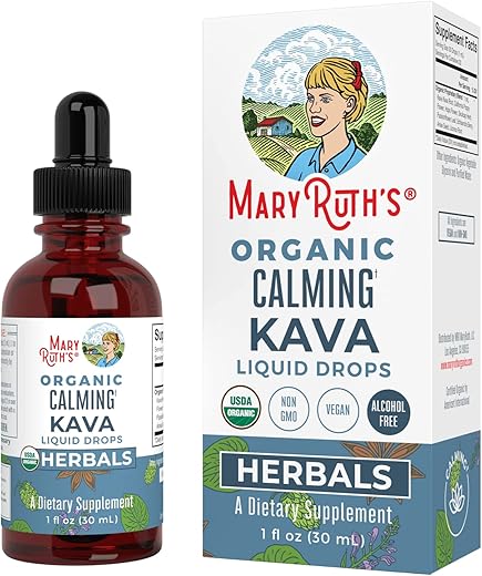 Gotas de Suplemento Herbal para Calmaria – 30ml - MaryRuth Organics