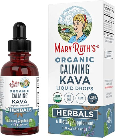 Gotas de Suplemento Herbal para Calmaria – 30ml - MaryRuth Organics