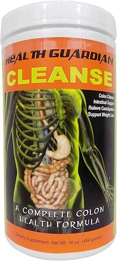 Health Guardian - Pó de Laranja para Limpeza do Cólon – 30 Dias de Serviço – Marca: Colon Cleanse