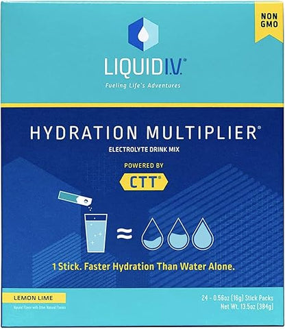 Xubanxian - Liquid IV Limão Lima 24ct – Hidratação Eficiente e Sabor Refrescante
