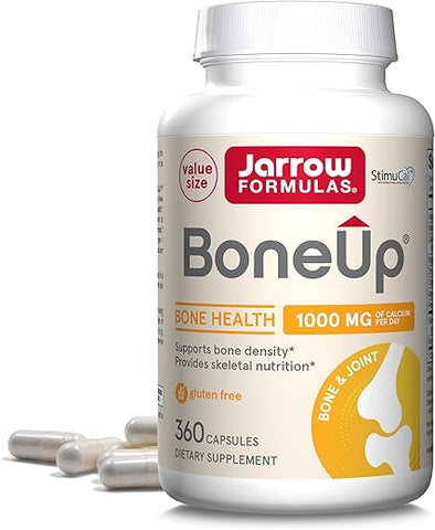BoneUp – 360 Cápsulas – 180 Porções – Suporte Ósseo – Comprar Online - Jarrow Formulas