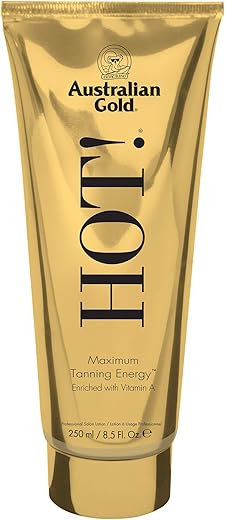 Hot! Loção Bronzeadora – 200ml – Fórmula Avançada – Proteção Solar – Resultados Duradouros - Australian Gold
