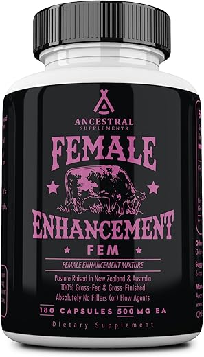 Fígado de Fêmea de Gado Alimentado com Capim com Colágeno, CoQ10, Vitamina B12 – Suporte Articular Cápsulas de Medula Óssea para Energia, Imunidade – Pasto Criado – 100g - Ancestral Supplements