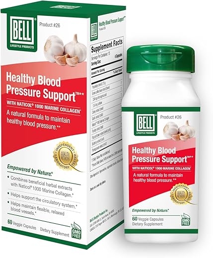 Healthy Blood Pressure Support™ – Mistura Única Natural de Extrato de Café Verde e Alho – 100g - Bell