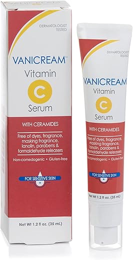 Serum Vitamina C – Livre de Corantes, Fragrâncias, Lanolina e Parabenos – 30ml - Vanicream