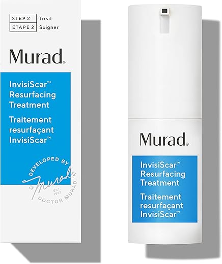 Tratamento Murad InvisiScar para redução de cicatrizes de acne e manchas escuras – 15 ml