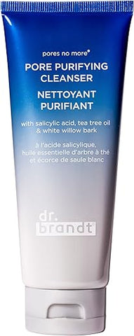 Dr. Brandt Skincare - Dr. Brandt Pores No More Purifying Cleanser – Gel Não Ressecante – Limpa, Purifica e Dissolve o Excesso de Óleo, Resíduos e Detritos – 105 ml
