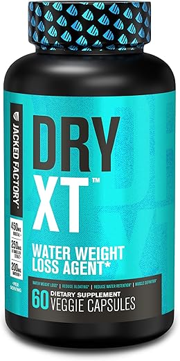 Dry-XT – Suplemento Natural para Perda de Peso Retenção de Água | Reduz Retenção de Líquidos - Jacked Factory