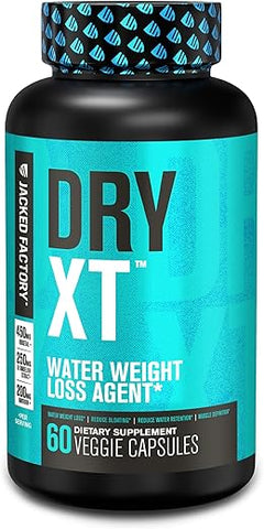 Dry-XT – Suplemento Natural para Perda de Peso Retenção de Água | Reduz Retenção de Líquidos - Jacked Factory