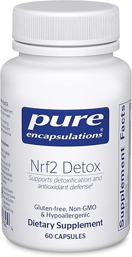Nrf2 Detox | Suporte Nrf2 e Desintoxicação | 60 Cápsulas - Pure Encapsulations