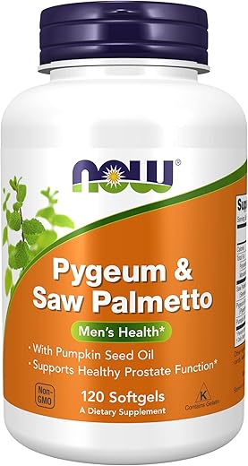 Suplementos, Pygeum – Benefícios para a Saúde Masculina | 60 Cápsulas de 100mg - NOW Foods