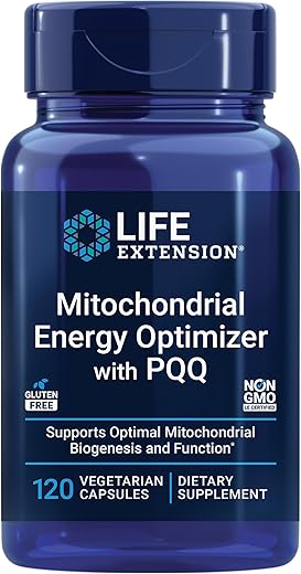 Mitochondrial Energy Optimizer com PQQ – Para o Coração | Suplemento Energético para Melhorar a Saúde Cardíaca - Life Extension