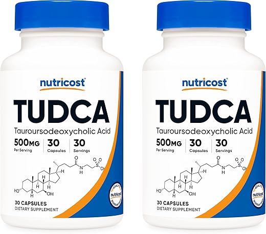 Tudca 250mg – 30 Cápsulas (2 Frascos) – Aumente a visibilidade do produto nos mecanismos de busca com um título otimizado em SEO - Nutricost