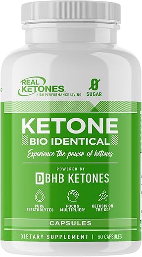 BHB: Pílulas Keto de Cetonas Exógenas e Eletrólitos para Energia Aprimorada - Real Ketones