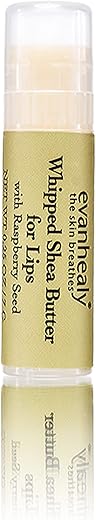 evanhealy - Evanhealy Manteiga de Karité Batida para Lábios | Óleo de Semente de Framboesa Vermelha Orgânico, Cera de Abelha | 100% Natural e Hidratante  Evanhealy