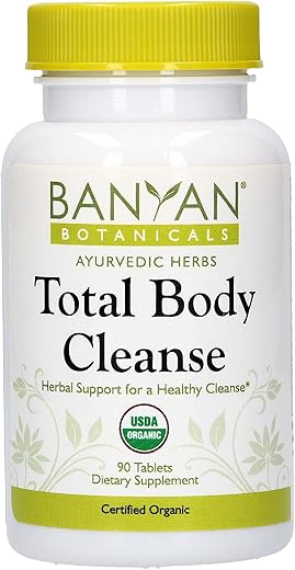 Total Body Cleanse – Suplemento Orgânico de Desintoxicação com Amla | Marca Banyan Botanicals - Banyan Botanicals