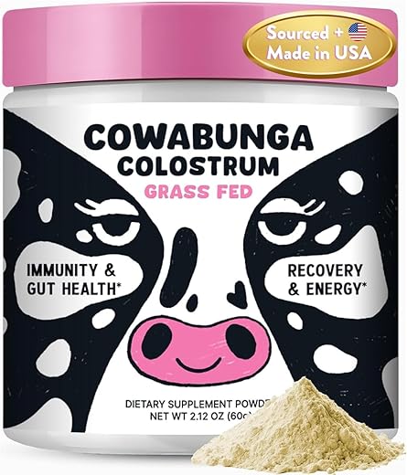 SonoHealth - Premium Colostrum Puro – Fortaleça seu corpo com o melhor colostro – 100% natural e rico em nutrientes – 500g