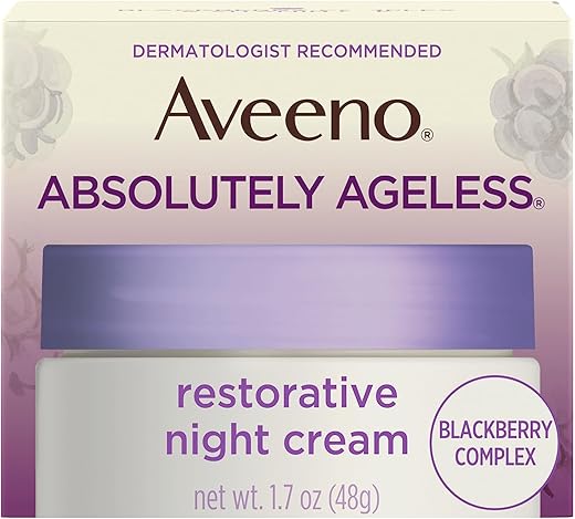 Creme Noturno Restaurador Facial Absolutely Ageless – 50g - Aveeno