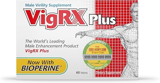 Plus – Comprimidos Diários para Suplementação (1) – Aumente sua Performance Masculina - VigRX