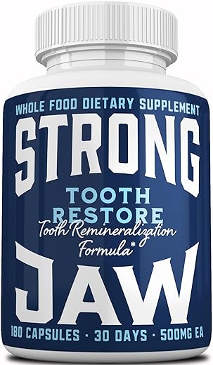 Strong Jaw - Restaurador Dental – Fortalece os Dentes – Marca: Tooth Restore – 60g
