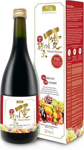 Japan Digestive Ultimate Enzyme Drink – 100% Puro 106 Tipos de Vegetais – 500ml - AFC