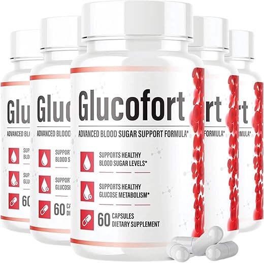 Mega Hits - Glucofort Fórmula de Suporte em Cápsulas, 300 Unidades – Suplemento para Saúde