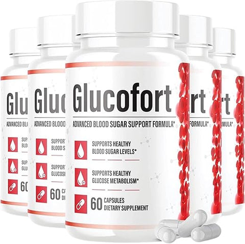 Mega Hits - Glucofort Fórmula de Suporte em Cápsulas, 300 Unidades – Suplemento para Saúde