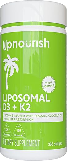 Liposomal D3 – Vitamina D3 em Lipossomas para uma Saúde Ótima - UpNourish