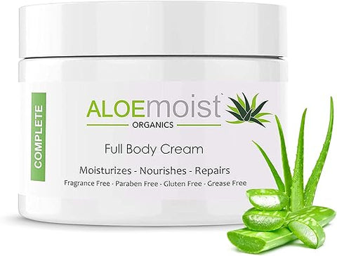 AloeMoist - Loção Corporal Natural de Aloe Vera – Rosto | Hidratante Facial