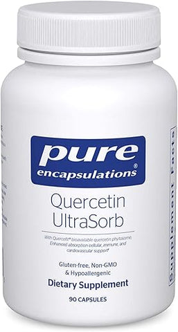 Quercetin UltraSorb | Suporte Celular, Imunológico e Cardiovascular Aprimorado | 90 Cápsulas - Pure Encapsulations