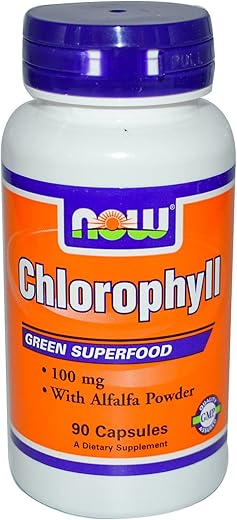 Clorofila – 100 mg – 90 Cápsulas | Energia e Saúde Natural - NOW Foods