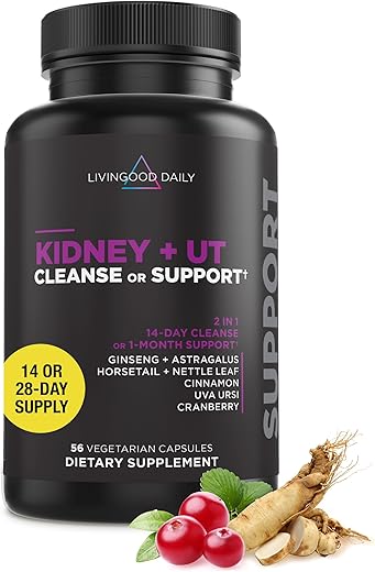 Livingood Daily - Suplemento Diário de Suporte Renal Livingood – Fórmula para Saúde dos Rins