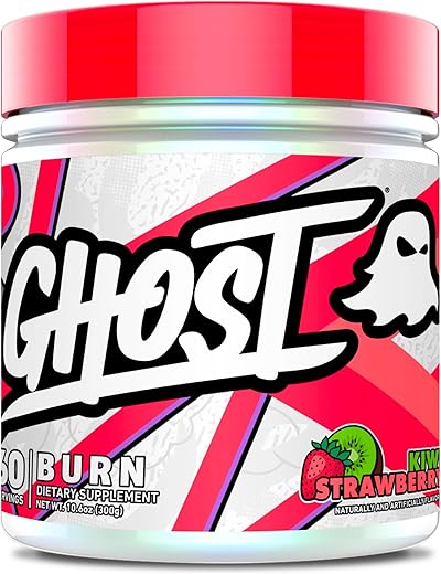 Burn Pó para Gerenciamento de Peso, Kiwi Morango (60 Porções) – Metabolismo | GHOST Burn Kiwi Morango (60 Porções) – Metabolismo - GHOST