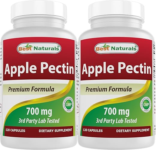 Apple Pectin 700 mg – Fibra Alimentar – Suporte Intestinal – 120 Cápsulas (Pack de 2) - Best Naturals