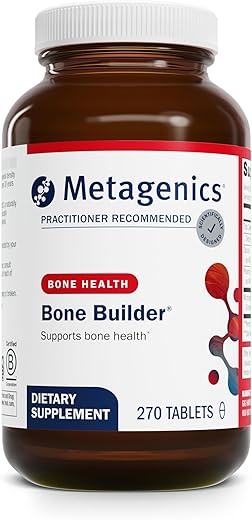 Bone Builder – Suporte Avançado para os Ossos – 270 Comprimidos - Metagenics