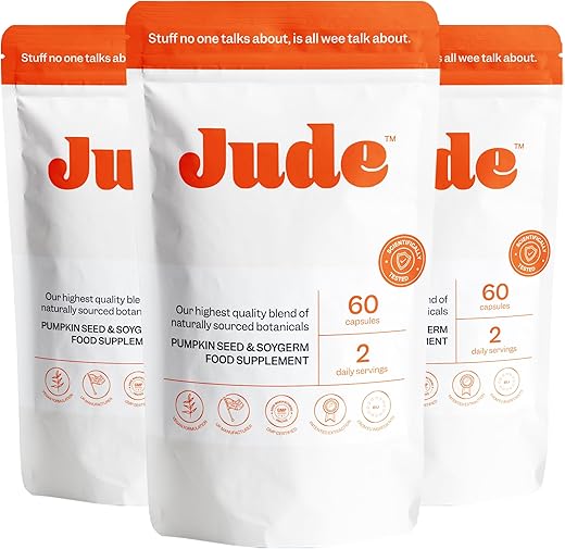 Suplemento Controle da Bexiga para Mulheres | Comprimidos de Suporte para Bexiga Hiperativa para Reduzir Vazamentos e Incontinência | Comprimidos Diurnos e Noturnos com Go Less para Micção Frequente | 60 comprimidos - Jude