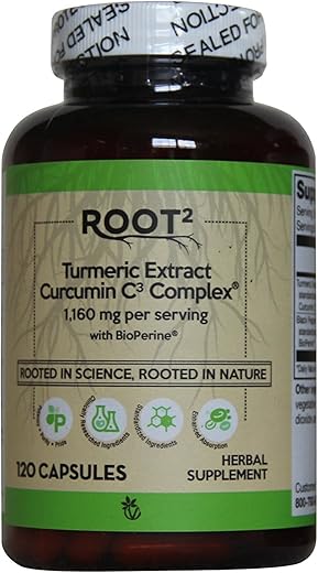 Vitacost Brand - Vitacost Extrato de Cúrcuma Curcumina C3 Complex com Bioperina – 1.160 mg por Porção – 120 Cápsulas