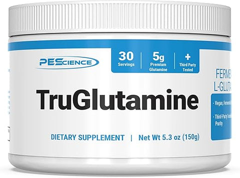 TruGlutamine – Fórmula Superior de Glutamina, 343g – 30 porções - PEScience