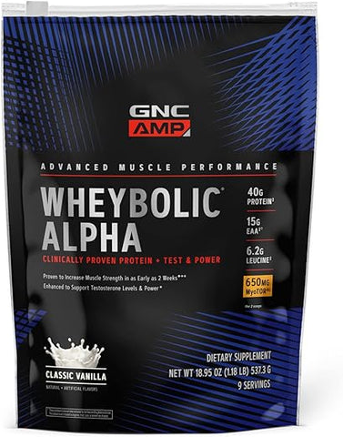 AMP Wheybolic Alpha – Baunilha Clássica 500g - GNC