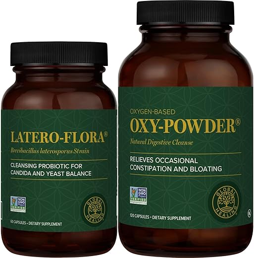 Programa de Limpeza do Cólon Global Healing Center, Limpeza Rápida de 6 Dias com Instruções Passo a Passo – Baseada em Oxigênio e Limpeza Natural do Cólon Associada a Suplemento Probiótico para