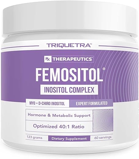 Triquetra Health - FemoSitol Pó de Inositol | Myo-Inositol – 100g | Aumente sua Saúde Hormonal
